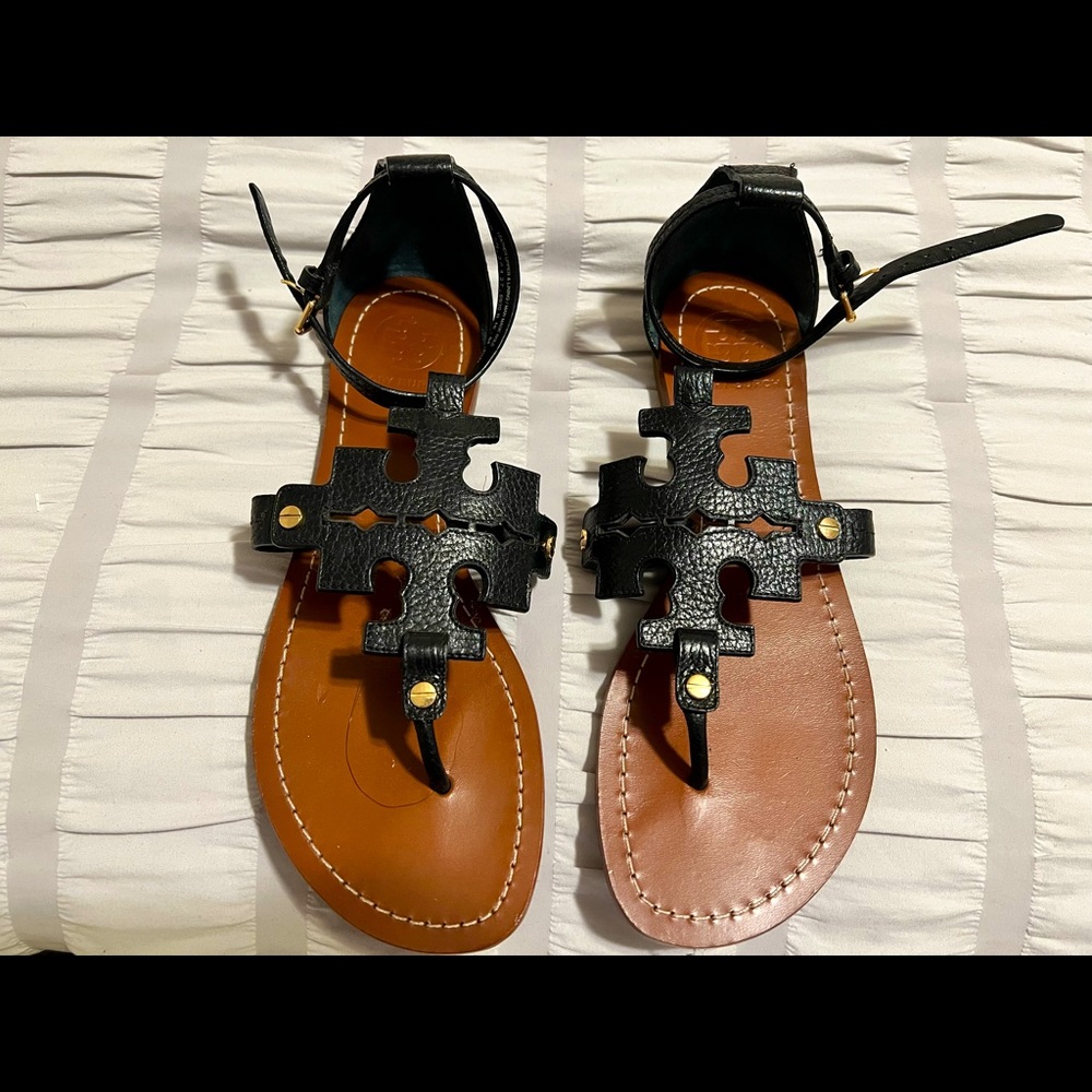 UPDATE: Tory Burch, Sandals, Black, Brown